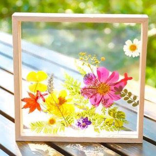 A-ONE 匯旺 彩繪壓花壓克力木質畫框 15x15cm 雙層 5個
