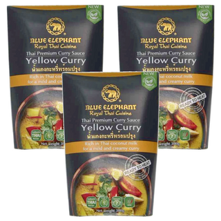 BLUE ELEPHANT 藍象 泰式黃咖哩 即食調理包 300g, 3包