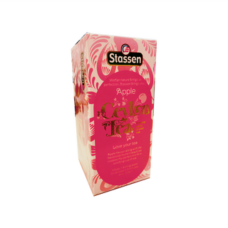 Stassen 司迪生 蘋果茶, 錫蘭紅茶, 天然蘋果塊, 2g, 25包, 1盒