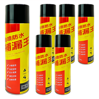 補漏王 防水噴劑, 自我修復式防水 耐踩耐磨耐刮, 6瓶