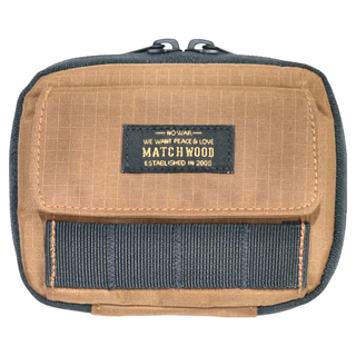 Matchwood Fusion 軍事機能收納錢包, 9.5 x 12.5 x 2.3cm, 棕色