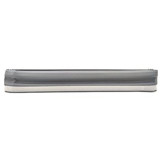 E.dot 升級版門窗隔音擋風密封條/氣密條 灰色 3x0.7cm 總長200cm, 1支