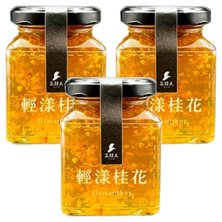 三矮人 輕漾桂花釀 285g, 苗栗南庄手摘桂花，散發獨特香氣, 1罐, 3罐