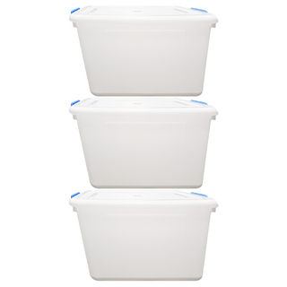 KEYWAY 聯府 多用途整理箱 110L, 白色, 3個