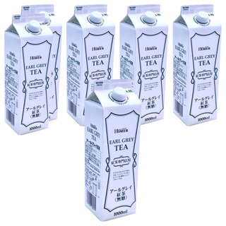 HOMER 伯爵紅茶 無糖, 1L, 6入