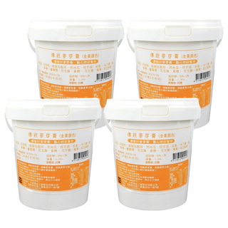 GT 谷統食品 傳統麥芽膏（金黃顏色）, 濃郁的麥芽香，點心的好幫手, 1.2kg, 4罐