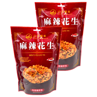 八豆聯軍 麻辣花生 花椒濃辛滋味 多種辣椒 隨手包設計, 100g, 2包