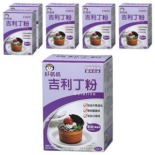 FAIRSEN 惠昇食品 好媽媽 吉利丁粉 (6盒) - 甜點烘焙材料, 100g