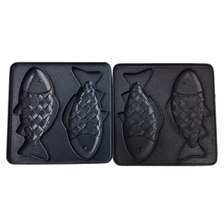 MATURE 美萃 熱壓三明治機專用 鯛魚燒烤盤, 13.4cm, 1個