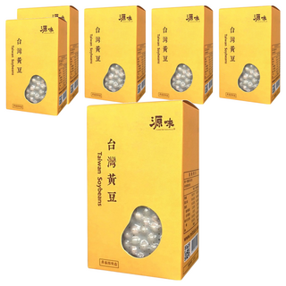 台灣源味本舖 台灣黃豆, 非基因改造, 沒有噴灑落葉劑, 富含植物高蛋白, 400g, 6盒