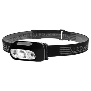 SELPA 夜行者 專業級 LED防水強光感應式頭燈, 1個, 黑色
