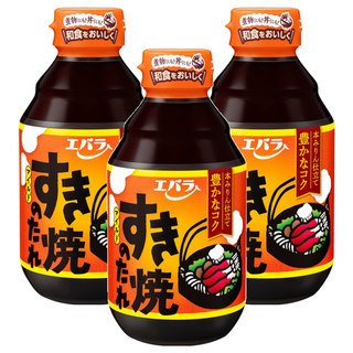Ebara 荏原 壽喜燒醬, 口感滑順 有層次甜味, 300ml, 3瓶