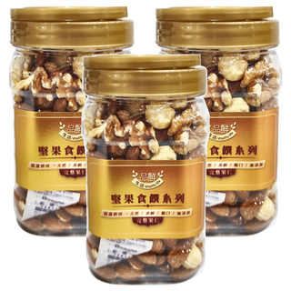 品鮮生活 綜合堅果 大顆五寶 400g, 3罐
