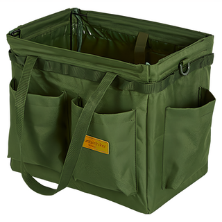 Well Life 悅生活 GoTrip 微旅行 手提式防水耐磨可折疊三用收納包 牛津布, 綠色, 2個