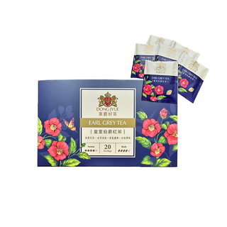 DONG JYUE 東爵好茶 皇室伯爵紅茶 口感醇厚 香氣濃郁 獨立茶包設計, 2g, 20包, 1盒