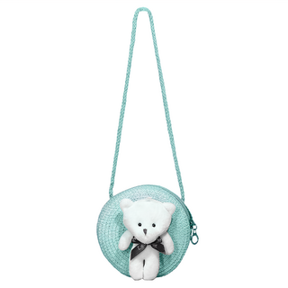 Summer Vibe 小熊熊藤編包