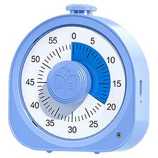 南国书香 兒童學習自律定時器 (NG7079A)鐵/塑膠製, 藍色系, 1個