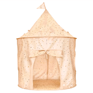 3 SPROUTS 友善地球兒童遊戲帳篷, 小城堡 橘色, 1個