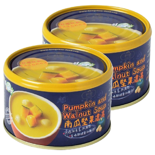 軒閣食品 鮮盒子 南瓜堅果濃湯，嚴選優質南瓜，即開即食，可常溫保存, 230g, 2罐