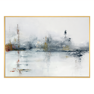 雪景 掛畫, 木色