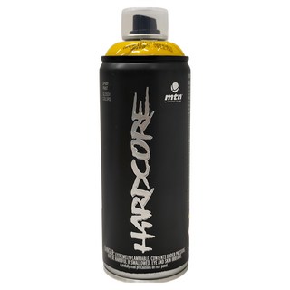 MTN HARDCORE 塗鴉噴漆400ML 恆河黃RV-11，色彩鮮明，快速乾燥