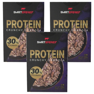 RED COW 紅牛 聰勁蛋白穀脆粒 30%蛋白質, 20g, 30包