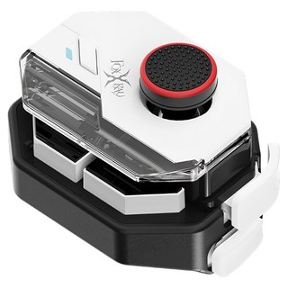 FOXXRAY 狐鐳 行動遊戲控制器 FXR-SGP-11，藍牙5.1，支援IOS/Android，15小時續航, 1個, Black