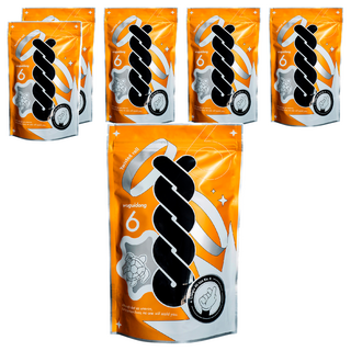 海濤客 甘甜梅子麻花捲, 酥脆不油膩, 涮嘴零食, 150g, 6包