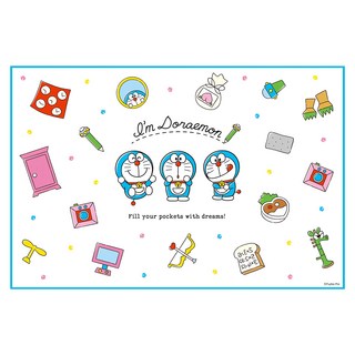 Skater 卡通桌墊餐墊, 900 x 600mm, 哆啦a夢 多色, 1個