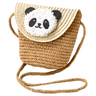 Summer Vibe 小熊貓藤編包
