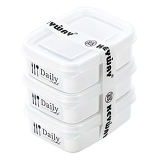 KEYWAY 聯府 每日長型保鮮盒 GAR-1003 100ml, 1組, 3個