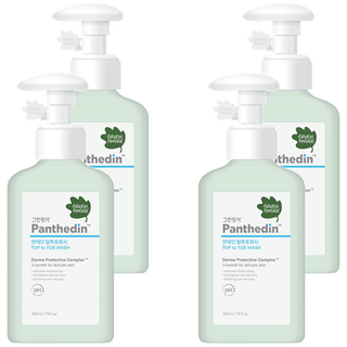 GREEN FINGER 綠手指 Panthedin 全身沐浴乳 TOP TO TOE WASH Derma Protective Complex, 230ml, 4瓶