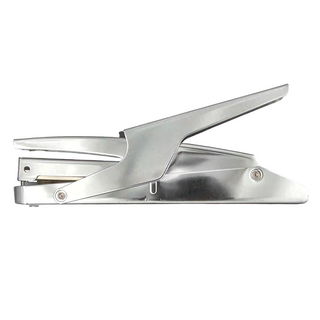 KW-triO 堡勝企業 05160CP 訂書機 冷軋鋼板聚乙烯材質, 鍍銀, 1個