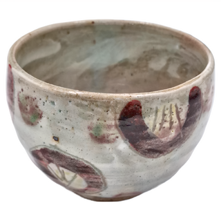 樁土物缽 陶瓷 300mL 適用溫度-30°C~100°C, 1個, 赤繪