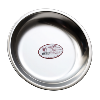 RED HORSE 不鏽鋼淺盤/餐盤/菜盤 2入組 304不鏽鋼 台灣製, 單一商品, 16 x 2cm, 1組