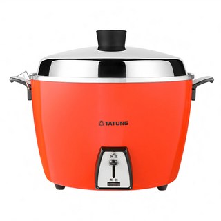 TATUNG 大同 10人份不鏽鋼配件電鍋 紅色, TAC-10L-DR