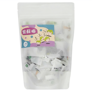 水里鄉農會 紫蘇梅, 小包精裝版 酸甜滋味, 130g, 1袋