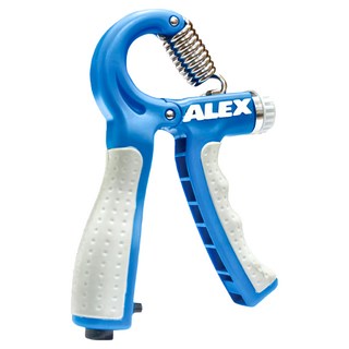 ALEX 丹力 計數握力器 B-57, 藍灰, 1個