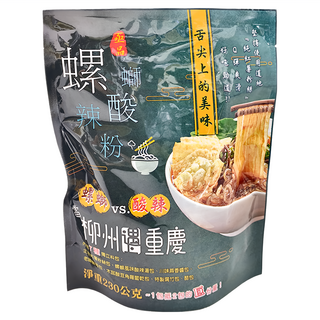 亟品 螺獅酸辣粉, 柳州風味, 230g, 1包