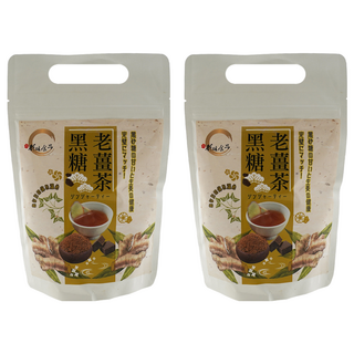 彤旺食品 黑糖薑母茶 沖泡型, 300g, 1包, 2包