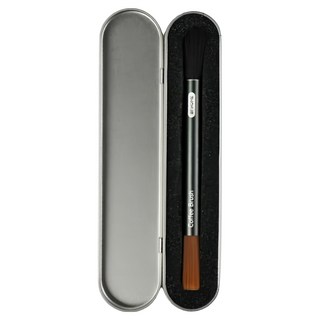 BFHOME 半房 Couselect 雙頭咖啡粉清潔刷 附收納盒 雙頭, 黑色, 1支