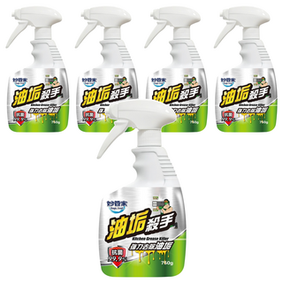 Magic Amah 妙管家 油垢殺手 強力去除油垢, 750g, 5瓶