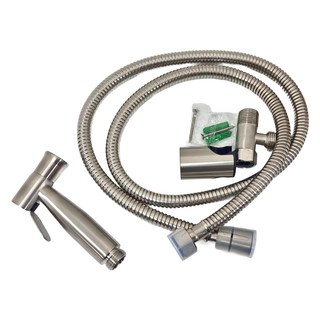 LEADER 麗達 多用途不繡鋼沖洗全配組 1.2m 搭圓柱掛座 NA101-12 400g, 1組