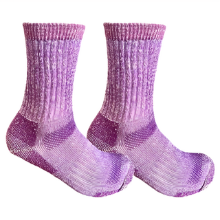 Wild Peak 野峰 57%羊毛襪, 35~39, 玫紫色