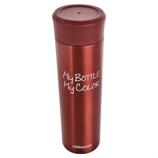 LocknLock 樂扣樂扣 MY BOTTLE MY COLOR保溫瓶, 紅色, 390ml, 1個