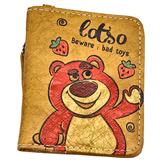 Disney 迪士尼仿牛皮紙圖繪證件套 32 x 8cm, 熊抱草莓, 1個