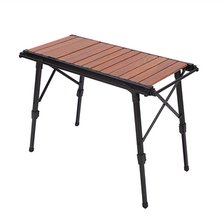 Ho-se 好勢露營 FAD IGT 升降組合桌, 木紋色