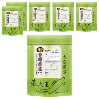 蔘大王 生機台灣菊花, 高山網室栽種, 道地銅鑼生產, 6包, 1入, 50g