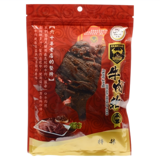 清真國際牛肉店 特辣牛肉乾，60年老店的堅持，鮮嫩多汁, 180g, 1包