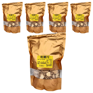 蔘大王 乾薑片, 300g, 台灣產, 5包